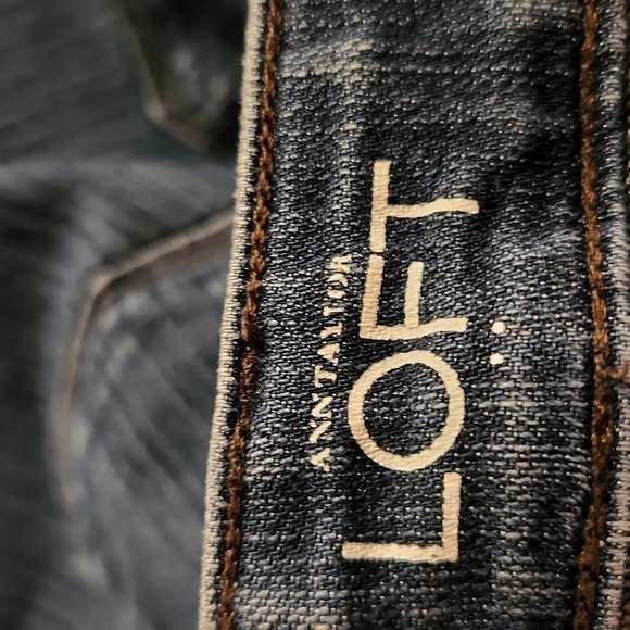 Ann Taylor Loft Womens Jeans Size 6 Petite Modern Straight Denim - Picture 13 of 15